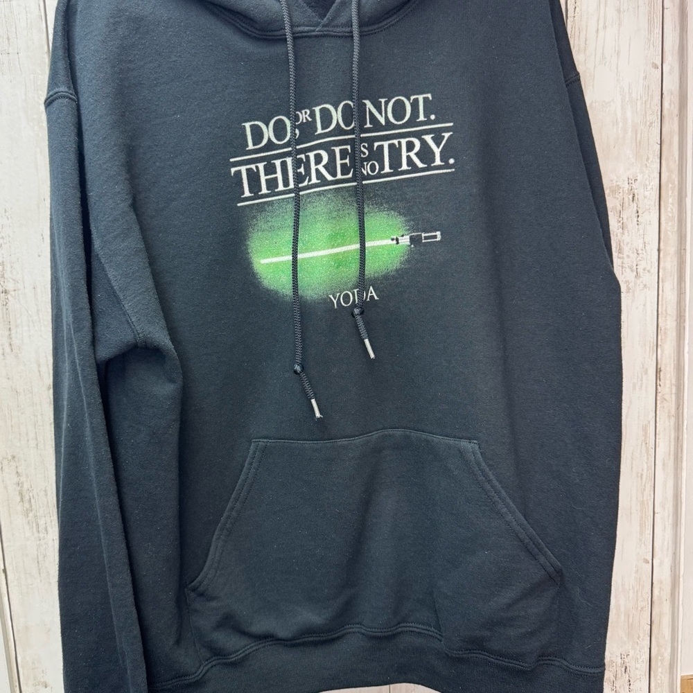 Star Wars Black Graphic Hoodie size Medium